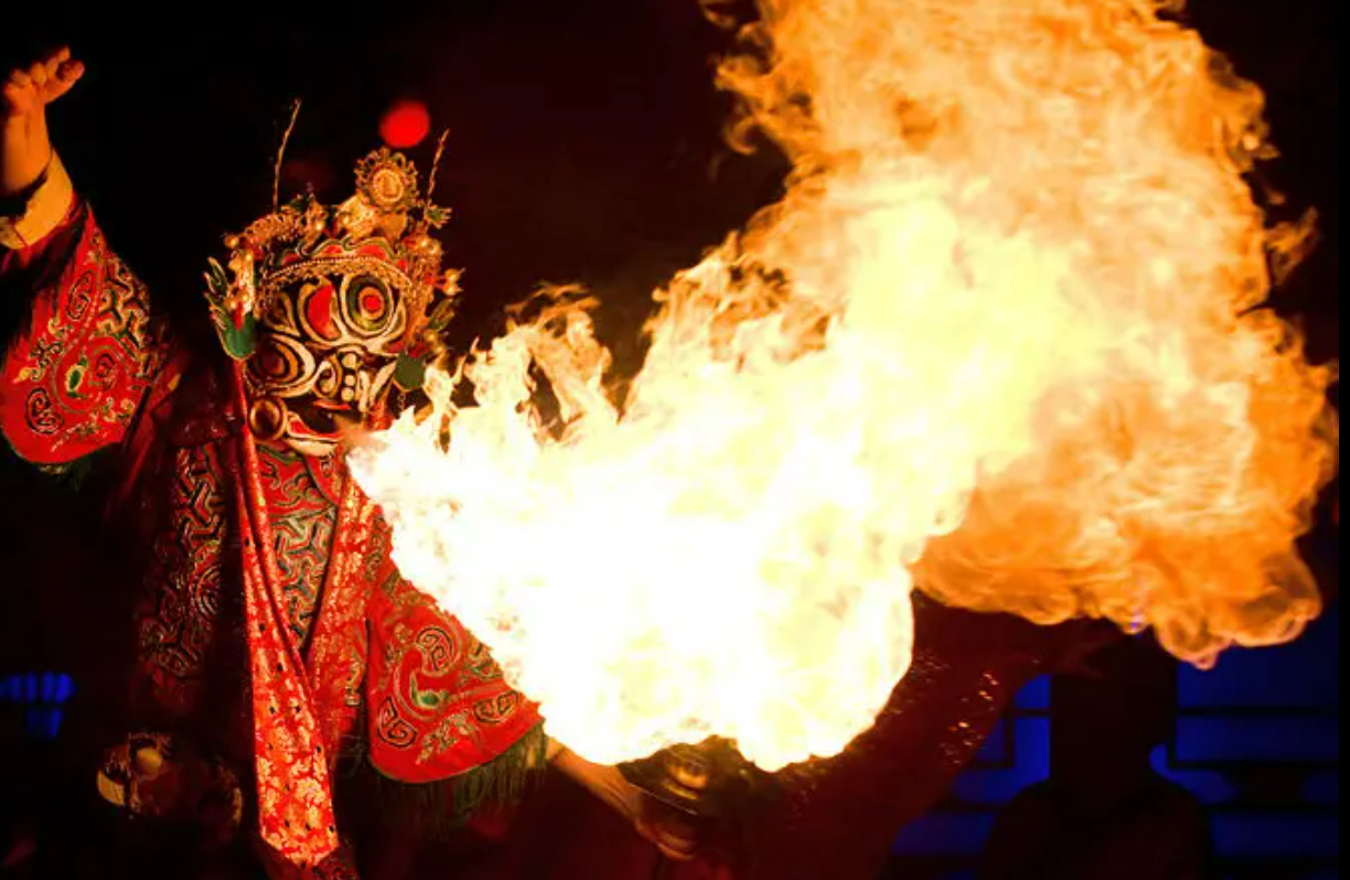 fire breathing